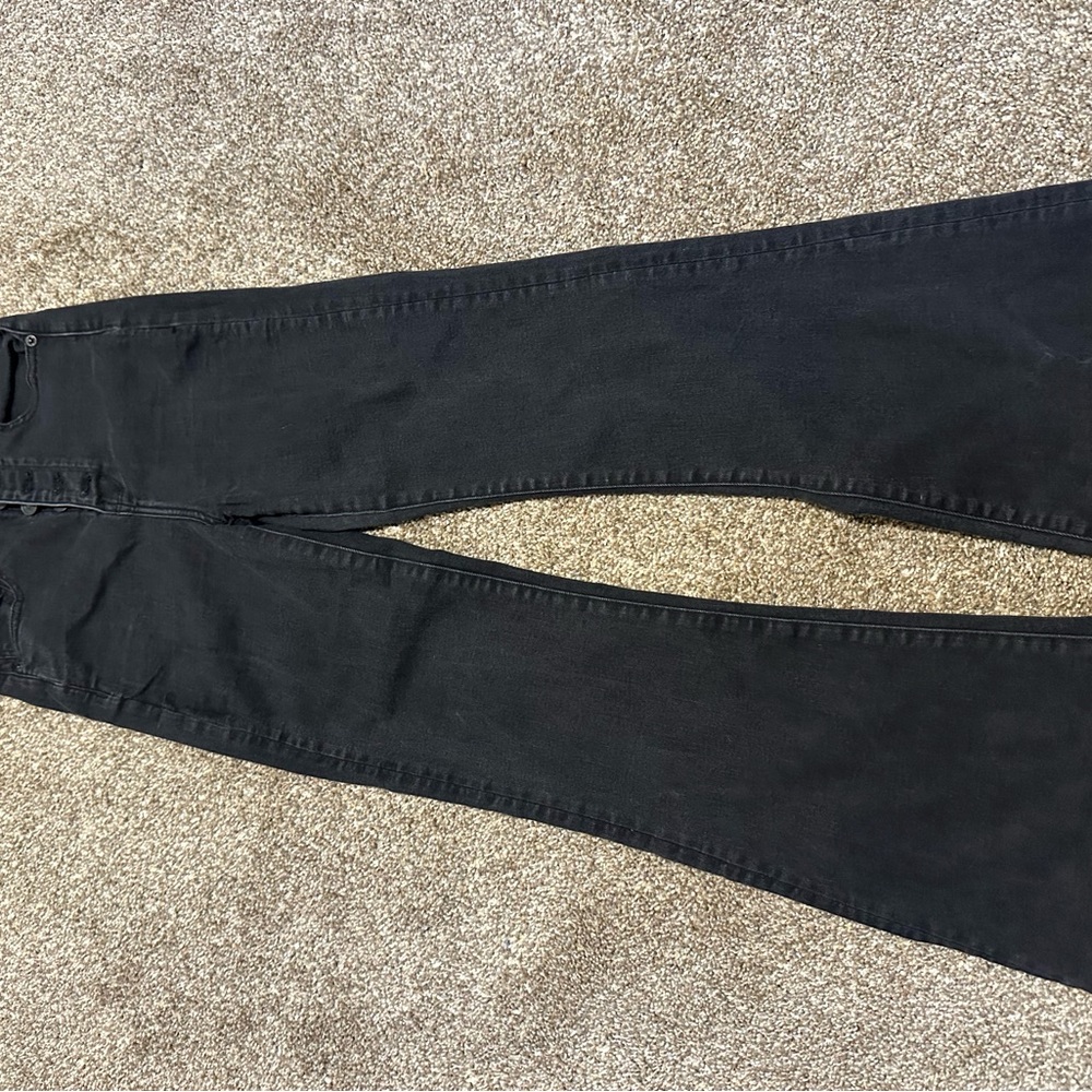 Black American eagle curvy high rise flare jeans 2-short - Picture 7 of 7